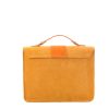 YELLOW SUEDE SHOULDER BAG