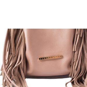 handmade nude leather bag women