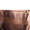 handmade nude leather bag women