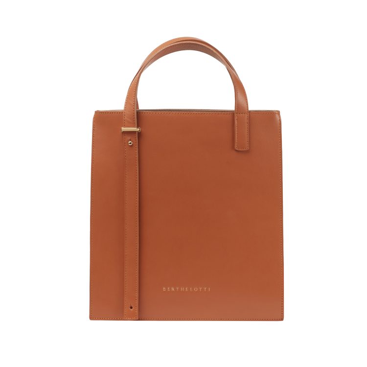 kierra tote leather bag-berthelotti-woman-tan leather-berthelotti8112