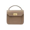 berthelotti-florence small bag-leather-MUSHROOM color-