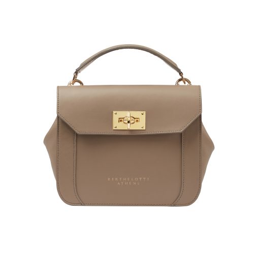 berthelotti-florence small bag-leather-MUSHROOM color-berthelotti8179