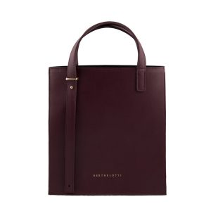 kierra tote leather bag-berthelotti-woman-burundy leather-3
