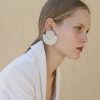 AMELIA LEATHER EARRINGS, BERTHELOTTI