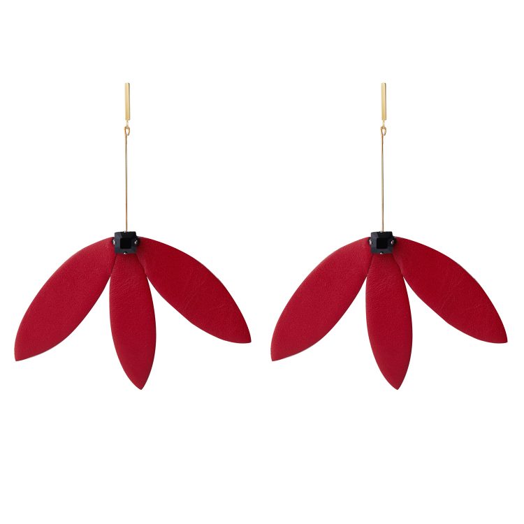SERENITY LEAHER EARRING