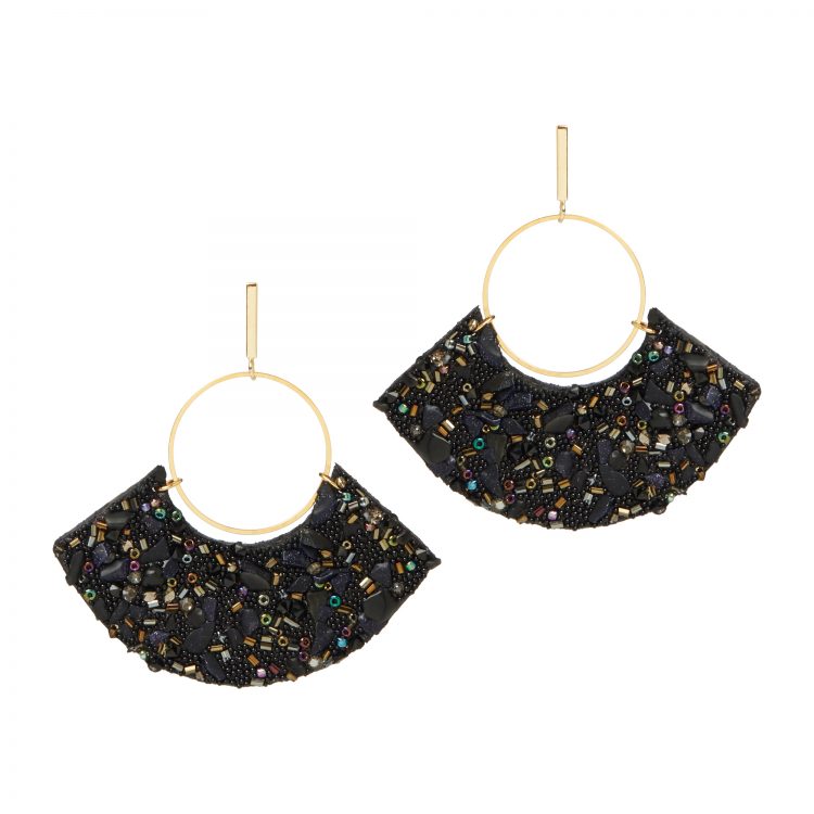 Chloe berthelotti leather earring