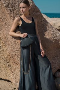 Joan berthelotti leather bag