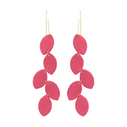 LEA LEATHER EARRING BERTHELOTTI