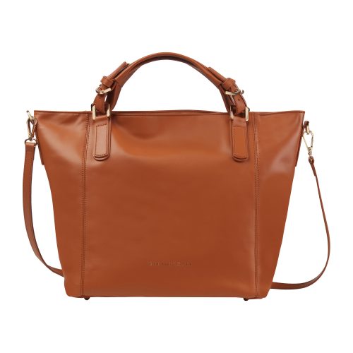 Berthelotti Tan Noreen Orange bag woman style fashion leather