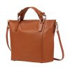 Berthelotti Tan Noreen Orange bag woman style fashion leather