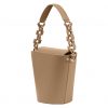 Berthelotti Pale olive large Margot Bucket bag woman style fashion leather