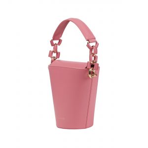 Berthelotti pink small Margot Bucket bag woman style fashion mini leather