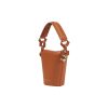 Berthelotti tan small Margot Bucket bag woman style fashion mini leather