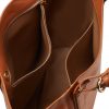 Berthelotti Tan Noreen Orange bag woman style fashion leather