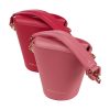 Berthelotti fuchsia small Margot Bucket bag woman style fashion mini leather