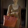 Berthelotti Black Noreen Orange bag woman style fashion leather