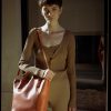 Berthelotti Black Noreen Orange bag woman style fashion leather