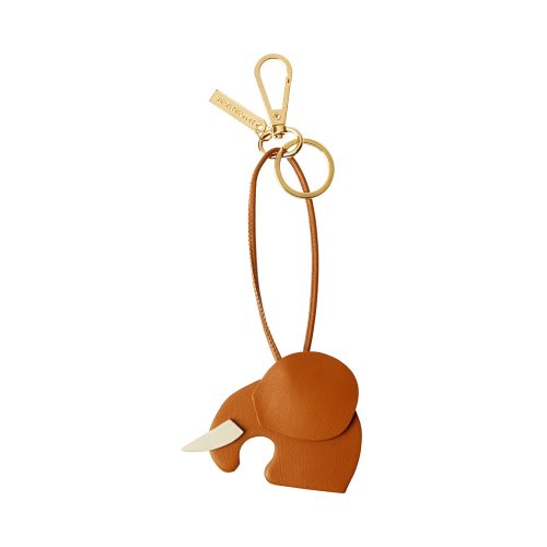 MANU BERTHELOTTI LEATHER KEY CHAIN